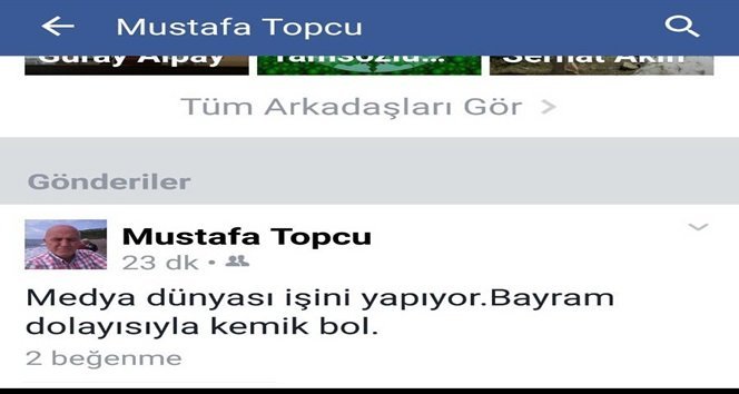 GAZETECİLERE HAKARETE KINAMA