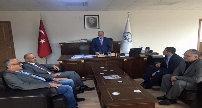 AK PARTİ ZONGULDAK MİLLETVEKİLİ AYTEKİN KAZANCI ZONGULDAK İL MÜFTÜSÜ MÜRSEL ÖZTÜRK ZİYARET (SERTAÇ ÖZDEMİR/ZONGULDAK-İHA)