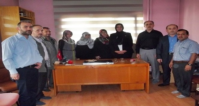 BAŞKAN GÜNEŞ DİN GÖREVLİLERİNİ ZİYARET ETTİ