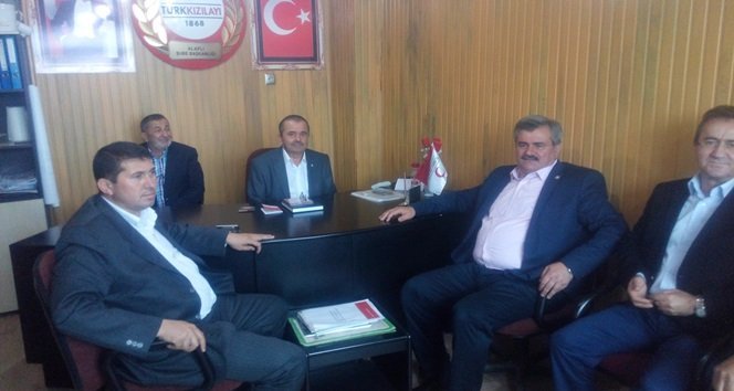 FARUK ÇATUROĞLU ALAPLI’DA BAZI DERNEKLERİ ZİYARET ETTİ