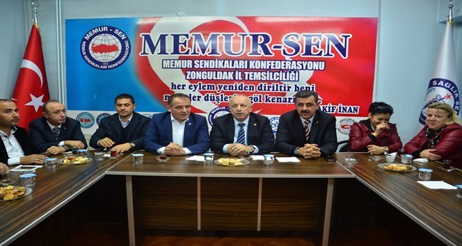 ÖZBAKIR’DAN MEMUR-SEN’E ZİYARET