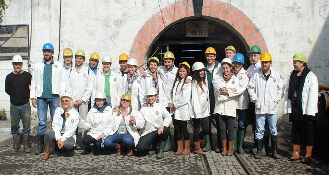 YABANCI UYRUKLU ÖĞRENCİLER MADEN OCAĞINA GİRDİ