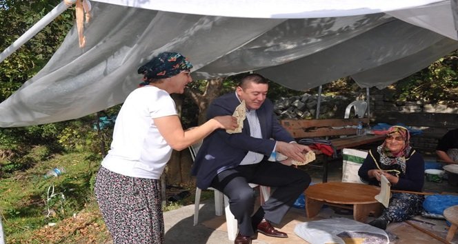 ALAPLI BELEDİYE BAŞKANI NURİ TEKİN’E YAKIN İLGİ