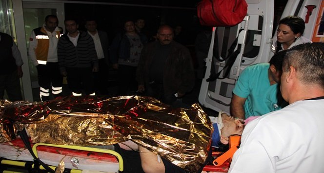 15 METRE YÜKSEKLİKTEN KANYONA DÜŞTÜ