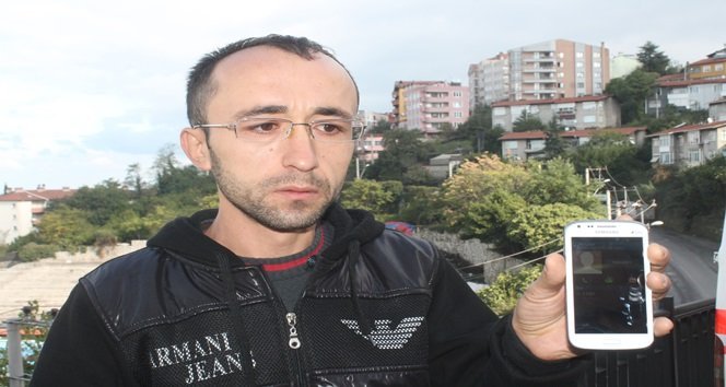 ÖLDÜRÜLEN SELMA İNAM'IN ENİŞTESİ HASAN A. SELMA İNAM'IN KIZ KARDEŞİ SELDA A. İLE TELEFONLA KONUŞTUĞU SIRADA OLAYA TANIK OLDU. (MURAT KÜÇÜK/ZONGULDAK-İHA)