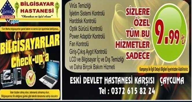 GENİA BİLGİSAYAR REKLAMI