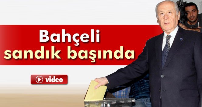 Devlet Bahçeli oyunu kullandı
