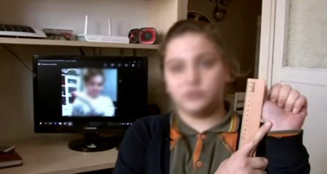 Skandal iddia!Öğretmen öğrencisinin elini cetvelle kırdı!