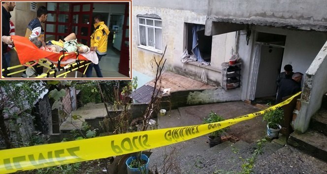 ZONGULDAK’TA SOBA PATLADI: 1 YARALI