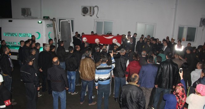 ŞEHİT UZMAN ÇAVUŞ UĞUR AKYER’İN CENAZESİ MEMLEKETİ BARTIN’A GELDİ