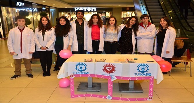 ÖĞRENCİLER ESAS 67 BURDA AVM'DE STANT KURDU (SERTAÇ ÖZDEMİR/ZONGULDAK-İHA)