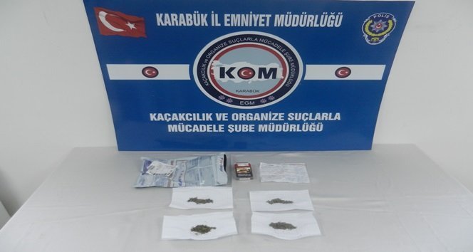 KARABÜK’TE UYUŞTURUCU OPERASYONU