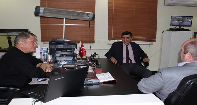 MEHMET ÖZDEMİR NEBİOĞLU BELEDİYE BAŞKANINI MAKAMINDA ZIYARET ETTI (EMRAH YILDIZ - ERCAN KARAKUŞ/ZONGULDAK-İHA)