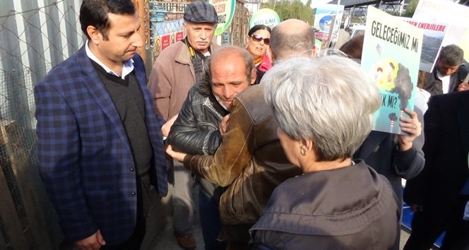 NACİ KOCAMAN KAZANIN YAŞANDIĞI YERDE EYLEMCİLERE YOLUN KAPATILMASI GEREKTİĞİNİ SÖYLEDİ (ONUR ALTINDAĞ/ZONGULDAK-İHA)