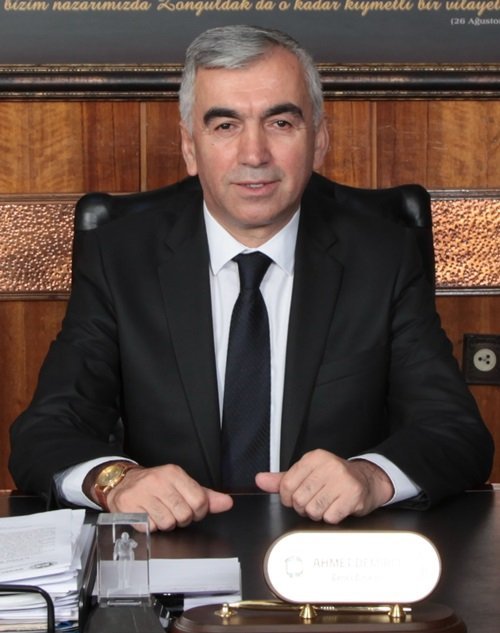 GMİS GENEL BAŞKANI AHMET DEMİRCİ, ZONGULDAK'TAKİ KÖMÜR ÜRETİMİ HAKKINDA BİLGİ VERDİ. (ONUR ALTINDAĞ - SERTAÇ ÖZDEMİR/ZONGULDAK-İHA)