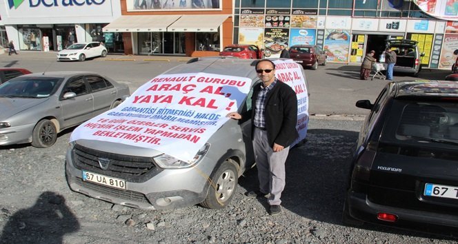 İŞADAMINDAN İLGİNÇ PROTESTO