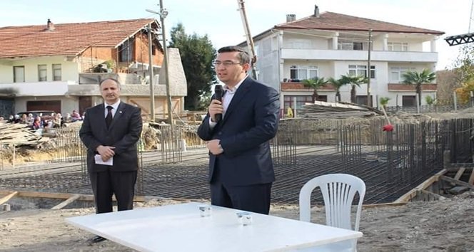 ÇAYCUMA’DA CAMİ TEMELİ TÖRENLE ATILDI