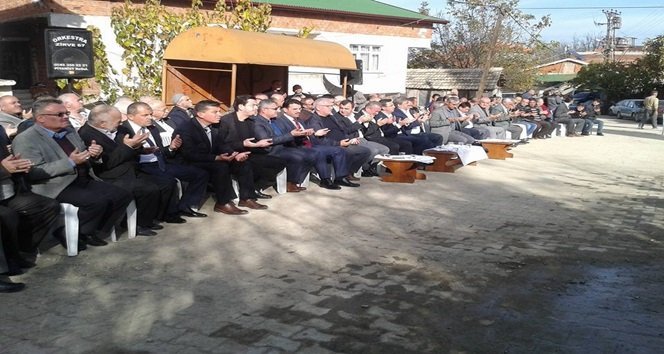 CAMİ TEMELİ DUALAR EŞLİĞİNDE ATILDI (EMRAH YILDIZ - ERCAN KARAKUŞ/ZONGULDAK-İHA)