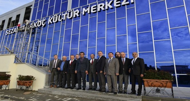 REKTÖR MAHMUT ÖZER, TSO YÖNETİCİLERİYLE BİR ARAYA GELDİ (SERTAÇ ÖZDEMİR/ZONGULDAK-İHA)