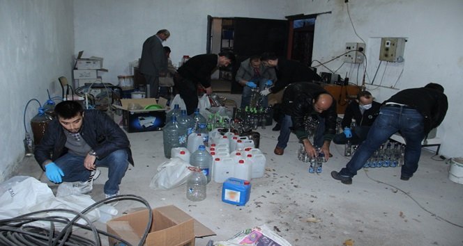 BORU PROFİL FABRİKASI RAKI İMALATHANESİ ÇIKTI