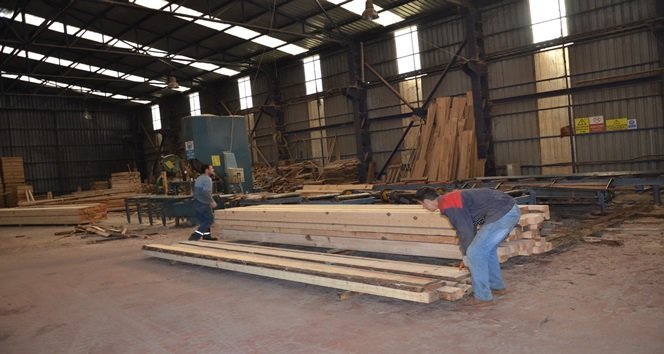 OSMANLI DÖNEMİNİN EN GÖZDE TOMRUKLARI GÜNÜMÜZDE KULLANILMAYA DEVAM EDİYOR( ERTUĞRUL YÜKSEL/ZONGULDAK-İHA) (İHA/ZONGULDAK-İHA)