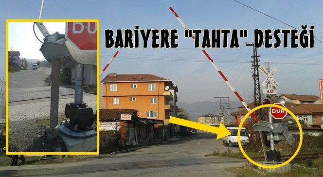 Çaycuma’da Bariyerlere İlginç Yöntem.!