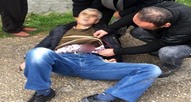 53 YAŞINDAKİ HÜSEYİN SAVURMAN BIÇAKLANARAK HAYATINI KAYBETTİ. (SÜLEYMAN KARAMAN/BARTIN-İHA)