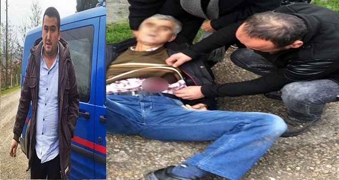 CENAZEDE KARŞILAŞTIĞI HUSUMETLİSİNİ BIÇAKLAYARAK ÖLDÜRDÜ