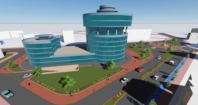 Yeni hizmet binası için dev adım