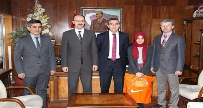 TEOG Birincisine Kaymakam’dan Ödül