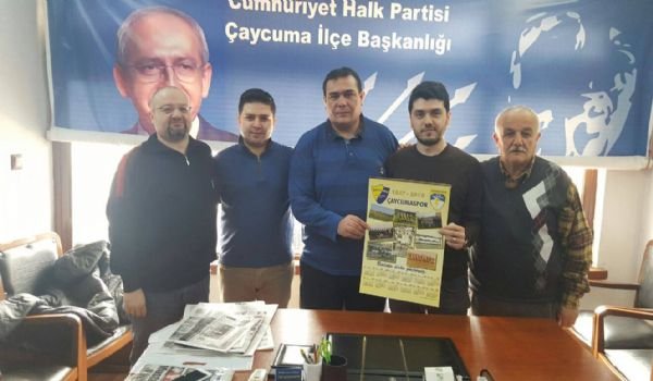 Çaycumaspor’dan CHP’ye Ziyaret