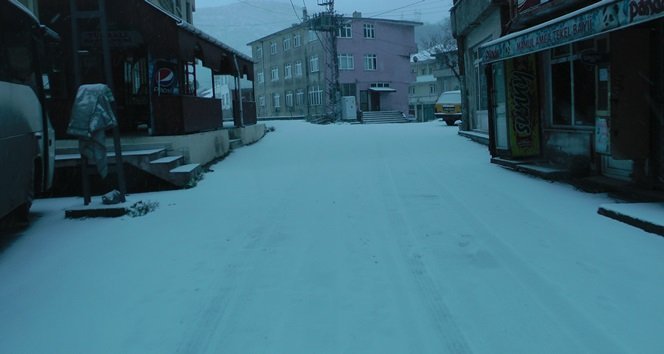 Türkali’yi 2.kez kar kapladı (Görüntülü)