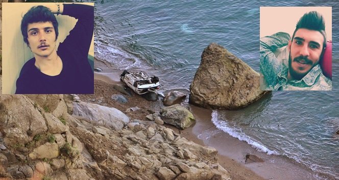 TÜRKALİ’DE OTOMOBİLİYLE 150 METREDEN ÖLÜME UÇTU (GÖRÜNTÜLÜ)