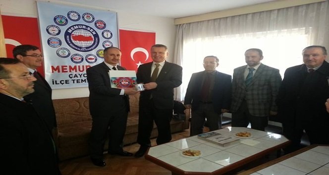 BAŞKAN KANTARCI’DAN MEMUR-SEN’E ZİYARET