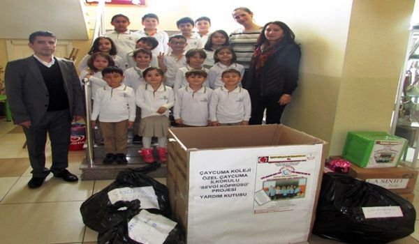 Kolej Öğrencilerinden Sevgi Köprüsü Projesine Destek