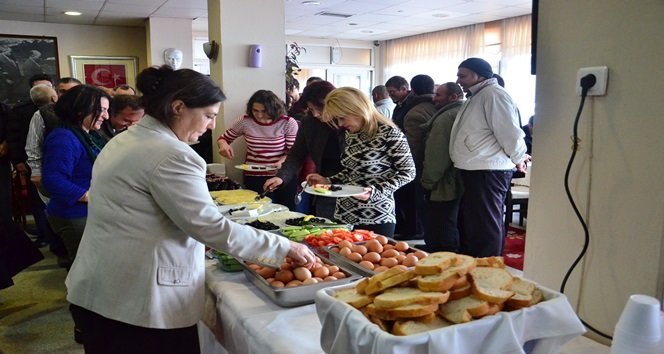 SAKATLAR DERNEĞİ KAHVALTIDA BULUŞTU