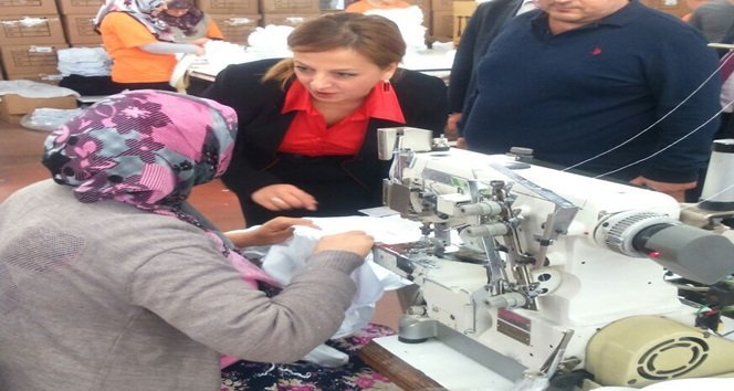SGK İL MÜDÜRÜ ÇİĞDEM ACAR, ÇAYCUMA İLÇESİNDE ZİYARETLERDE BULUNDU (ERCAN KARAKUŞ/ZONGULDAK-İHA)