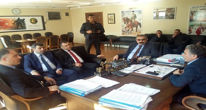 GMİS YÖNETİMİ ÇATALAĞZI BELEDİYESİNİ ZİYARET ETTİ