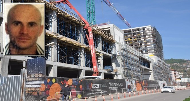 AVM İNŞAATINDAN DÜŞEN İNŞAAT İŞÇİSİ HAYATINI KAYBETTİ