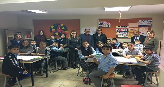 ÖĞRENCİLERE PROJE HAKKINDA ETKİNLİK DUZENLENDI (EMRAH YILDIZ/ZONGULDAK-İHA)