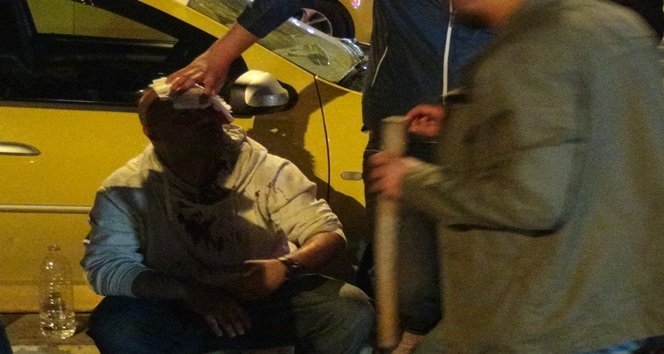 KDZ. EREĞLİ'DE ÇIKAN KAVGADA YARALANAN BİR KİŞİ HASTANEYE KALDIRILDI. (VEDAT KILIÇ/ZONGULDAK-İHA)