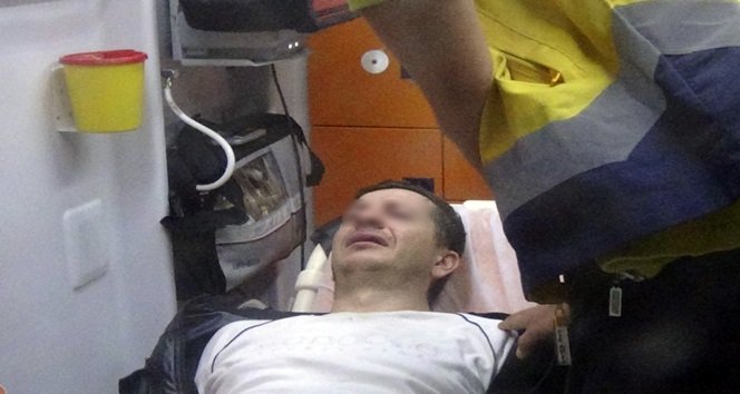 SOKAK ORTASINDA SİLAHI KAFASINA DAYAYIP İNTİHARA KALKIŞTI