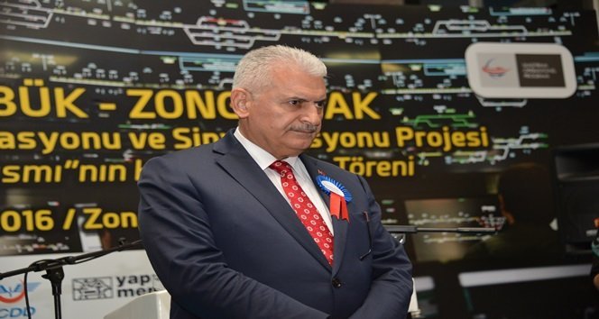 ULAŞTIRMA, DENİZCİLİK VE HABERLEŞME BAKANI BİNALİ YILDIRIM, FİLYOS PROJESİ’NİN İNŞAATINA BAŞLANACAĞI MÜJDESİNİ VERDİ. (İLHAN GÖKÇEN - ÖMER TEKCAN - SERTAÇ ÖZDEMİR/ZONGULDAK-İHA)