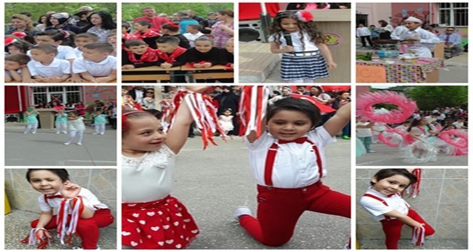 TÜRKALİ’DE 23 NİSAN RENKLİ GEÇTİ (GÖRÜNTÜLÜ)