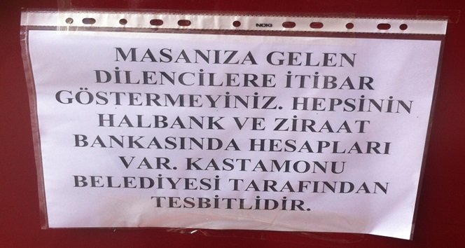 İŞLETME SAHİBİNDEN İLGİNÇ DİLENCİ TEPKİSİ