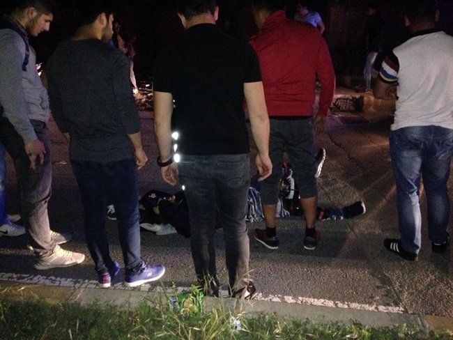 YOL ÜZERİNDE BULUNAN KASİS KAZAYA NEDEN OLDU ( ERTUĞRUL YÜKSEL/ZONGULDAK-İHA) (ERTUĞRUL YÜKSEL/ZONGULDAK-İHA)