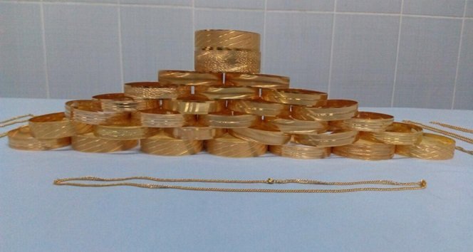 BARTIN’IN KOZCAĞIZ BELDESİNDE SAHTE ALTIN ELE GEÇİRİLDİ. (MUSTAFA KURT/BARTIN-İHA)