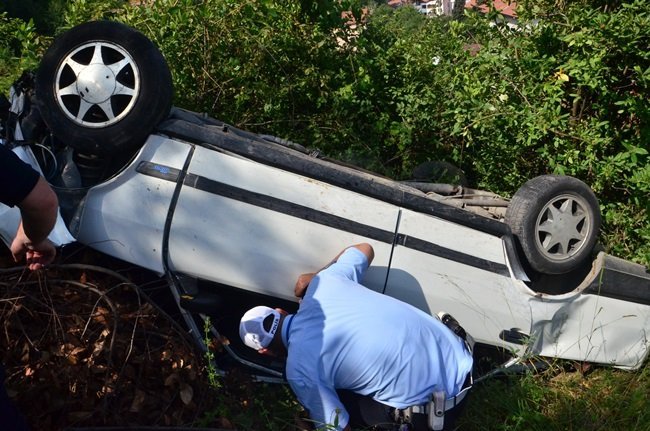 POLİS EKİPLERİ KAZAYA İLİŞKİN SORUŞTURMA BAŞLATTI. (ONUR ALTINDAĞ - SERTAÇ ÖZDEMİR/ZONGULDAK-İHA)