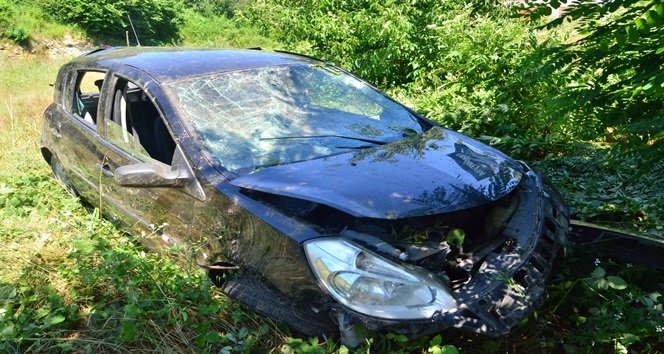 Zonguldak’ta trafik kazası: 4 yaralı