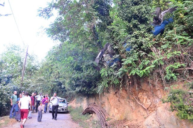 KAZAYI DUYANLAR OLAY YERİNE AKIN ETTİ. (ONUR ALTINDAĞ/ZONGULDAK-İHA)